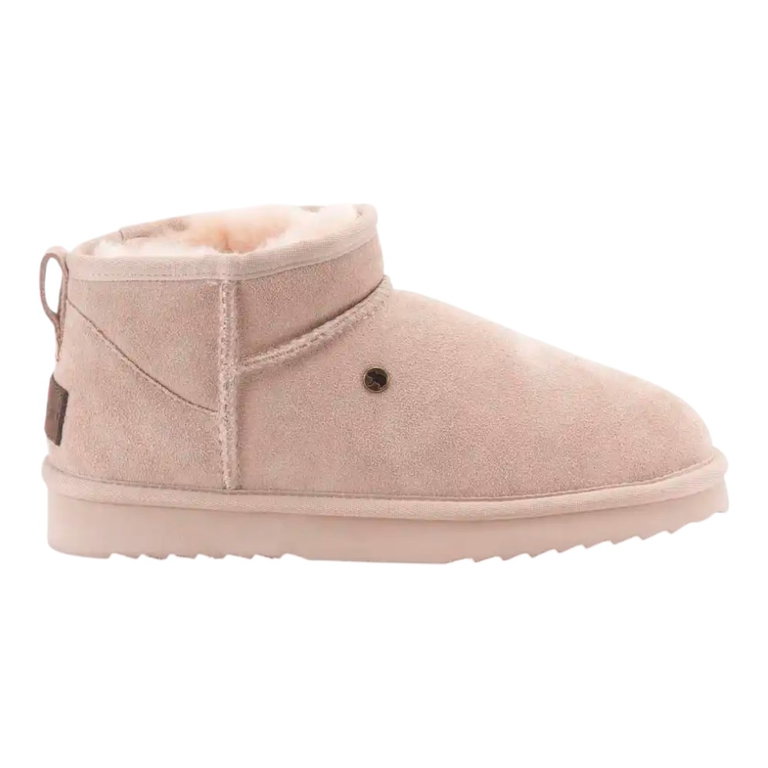 Warmbat Durack Suede Winter Boots (Merino Sheep Wool) blush pink ladies